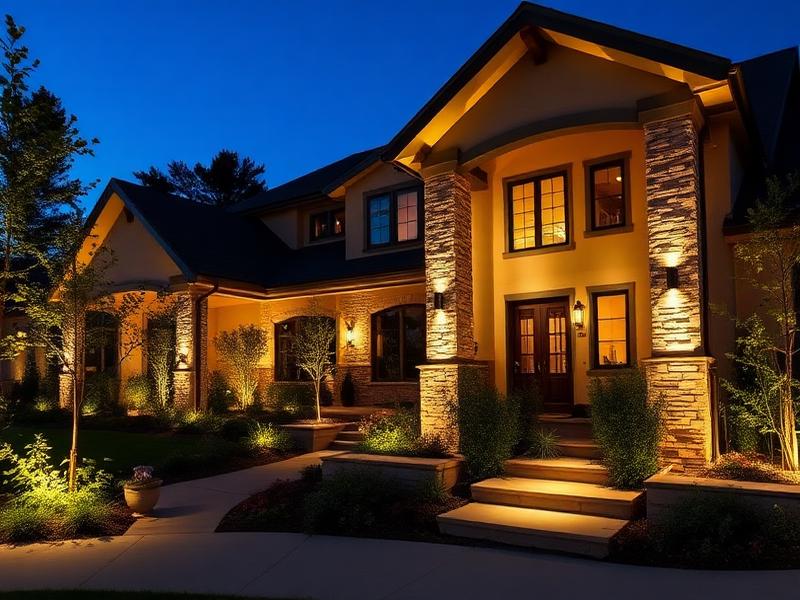 Soffit Lighting Systems Installation